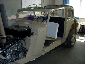 Oldtimer Adler Trumpf Junior Cabrio-Limousine 4